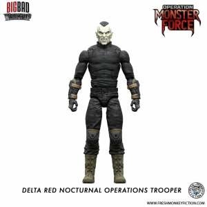 Operation: Monster Force Figura 1/12 Delta Red Nocturnal Operations Trooper 15 cm