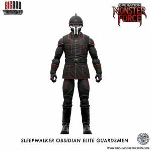 Operation: Monster Force Figura 1/12 Sleepwalker Obsidian Elite Guardsmen 15 cm