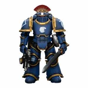 Warhammer The Horus Heresy Figura 1/18 Ultramarines Legion MKIII Tactical Squad Sergeant with Power Sword 20 cm