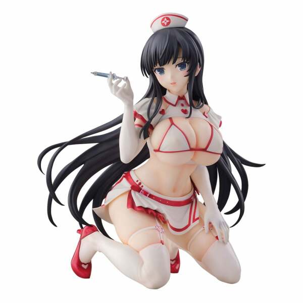 Shinobi Master Senran Kagura: New Link Estatua PVC 1/4 Ikaruga: Sexy Nurse Ver. 25 cm