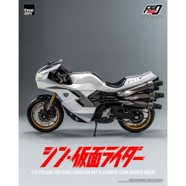 Kamen Rider vehículo FigZero 1/6 Cyclone for Phase Variation Batta Augment (Shin Masked Rider) 35 cm