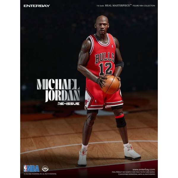 NBA Collection Figura Real Masterpiece 1/6 Michael Jordan I’m Back Edition Limited 30 cm