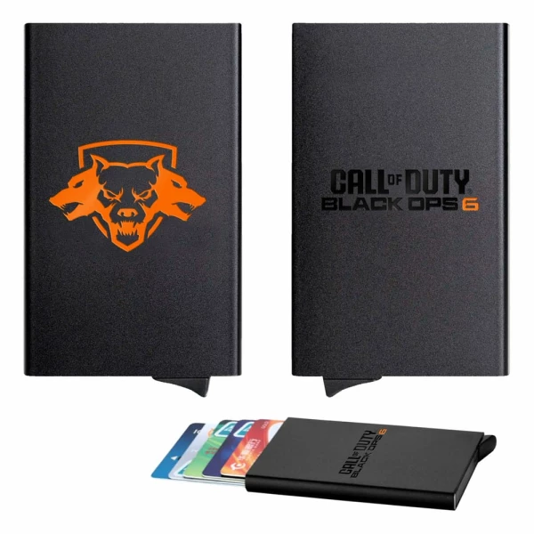 Call of Duty: Black Ops 6 Estuche para tarjetas de crédito Cerberus