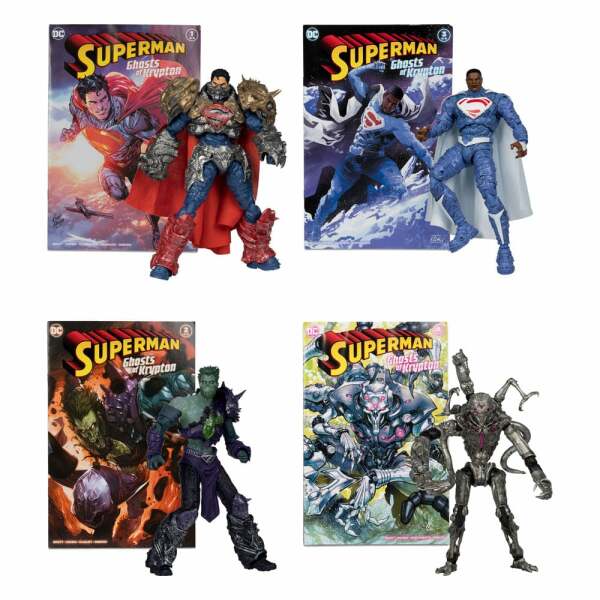 DC Direct Figuras 18 cm Superman Wave 5: Superman – Ghosts of Kryton Surtido (6)