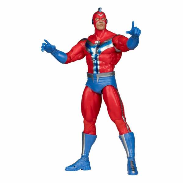 DC Multiverse Figura Commander Steel (JSA) (Gold Label) 18 cm