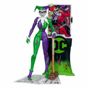 DC Multiverse Figura Harley Quinn (DC Classic) Jokerized (Gold Label) 18 cm