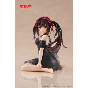 Date A Live V Estatua PVC Desktop Cute Figure Kurumi Tokisaki Nightwear Ver. 13 cm