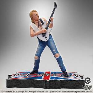 Def Leppard Estatua Rock Iconz Phil Collen 24 cm