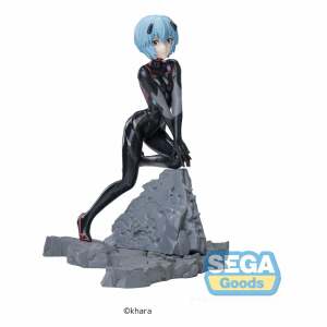 Evangelion: 3.0+1.0 Thrice Upon a Time Estatua Luminasta PVC Vignetteum Tentative Name : Rei Ayanami 30th Anniversary Ver. 19 cm