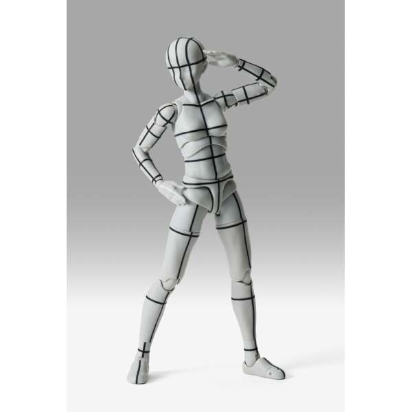 Figura S.H.Figuarts Body-Chan Sports Edition Wire Frame (Gray Color Ver.) 15 cm