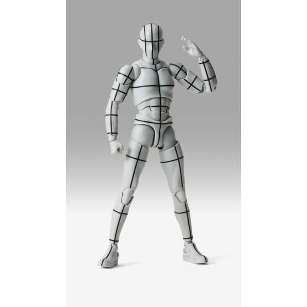 Figura S.H.Figuarts Body-Kun Sports Edition Wire Frame (Gray Color Ver.) 15 cm