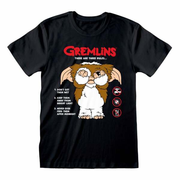 Gremlins Camiseta The Rules talla L