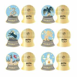 Harry Potter by Loungefly Chapas esmaltadas Blind Snowglobes Expositor (12)