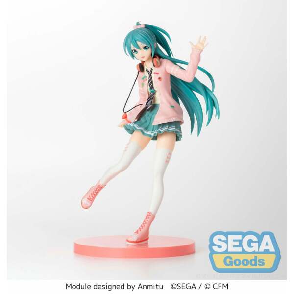 Hatsune Miku Project DIVA Arcade Estatua PVC SPM Hatsune Miku Ribbon Girl 24 cm