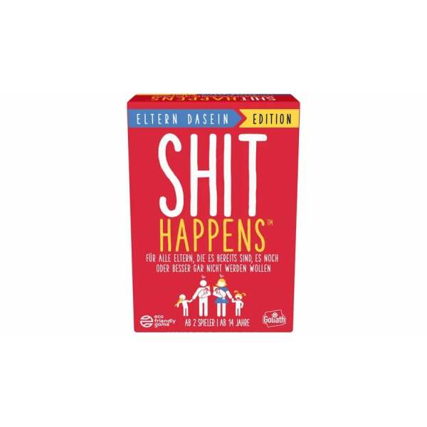 Juego de Cartas Shit Happens Parenting Edition – Edición Alemán