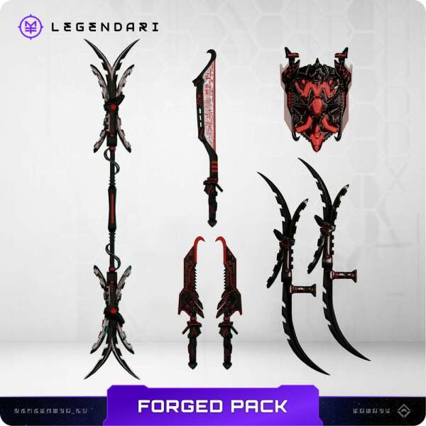 Legendari Accesorios Forged Weapons Pack