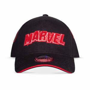 Marvel Gorra Béisbol Logo Red & White