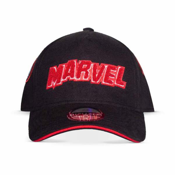 Marvel Gorra Béisbol Logo Red & White