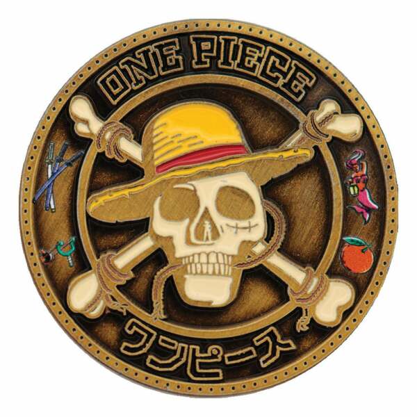 One Piece Moneda 4 cm