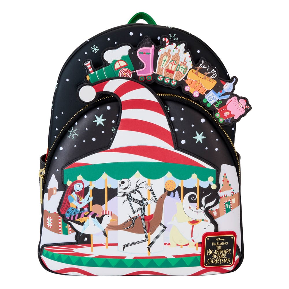 Pesadilla antes de Navidad by Loungefly Mochila Mini Journey to Christmas Town