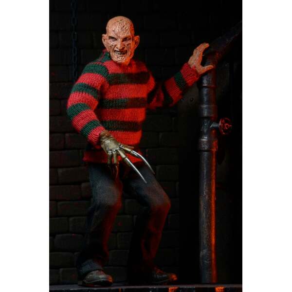 Pesadilla en Elm Street 3 Figura Clothed Freddy Krueger 20 cm