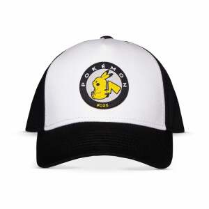 Pokémon Gorra Béisbol Pikachu Black & White