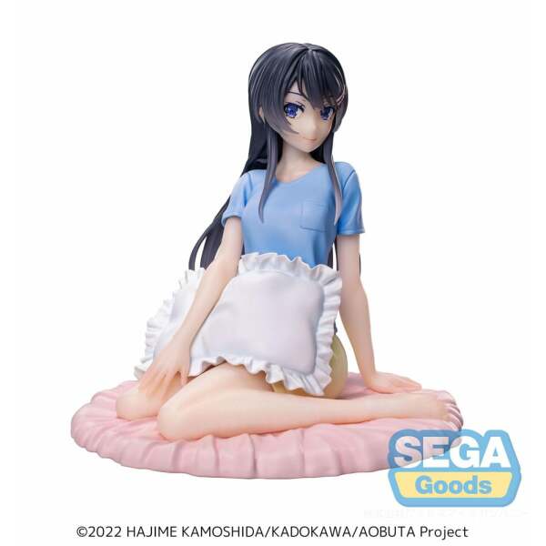 Rascal Does Not Dream of Bunny Girl Senpai Estatua Luminasta PVC Mai Sakurajima Pajamas 14 cm