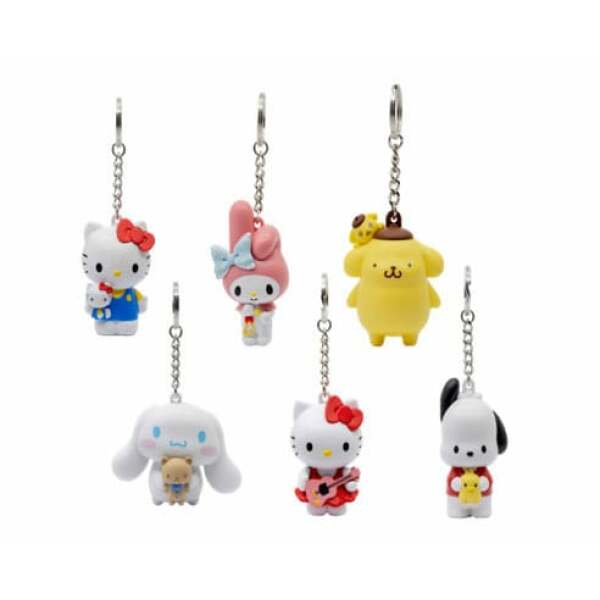 Sanrio Llaveros Pocket Hero Hello Kitty and Friends Expositor (12)