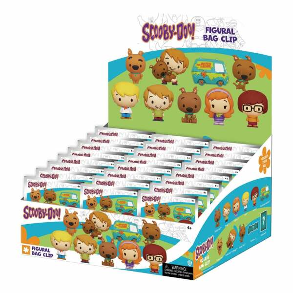 Scooby Doo Colgantes PVC 3D Expositor Series 1 (24)