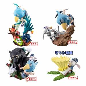 Shangri-La Frontier Petitrama EX Series Pack de 3 Shangri-La Frontier vs Monster Diorama Collection Set 11 cm (with gift)