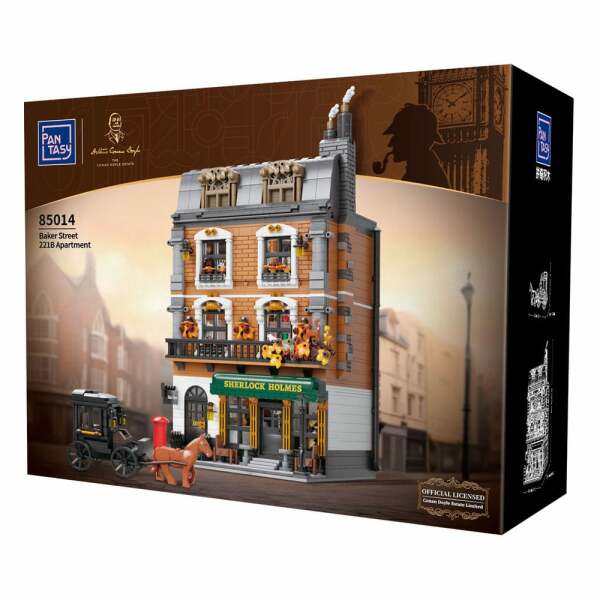 Sherlock Holmes Kit de Construcción Baker Street 221B Apartment 42 cm