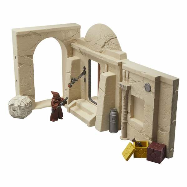 Star Wars Episode IV Vintage Collection Set de Juego Streets of Mos Eisley con Figura Jawa