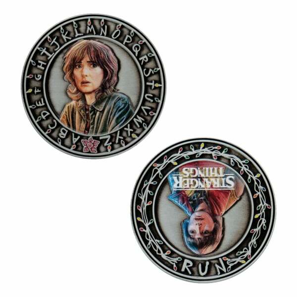 Stranger Things Moneda Will & Joyce 4 cm