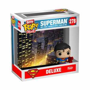 Superman Display de 12 Pack de 4 Figuras Bitty POP! Deluxe Vinyl Superman(Gargoyle) 2,5 cm