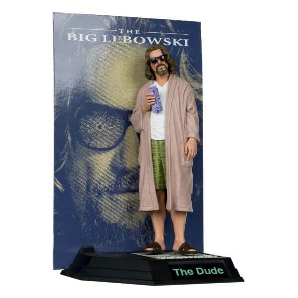 The Big Lebowski Estatua Movie Maniacs The Dude (McFarlane Digital) 15 cm