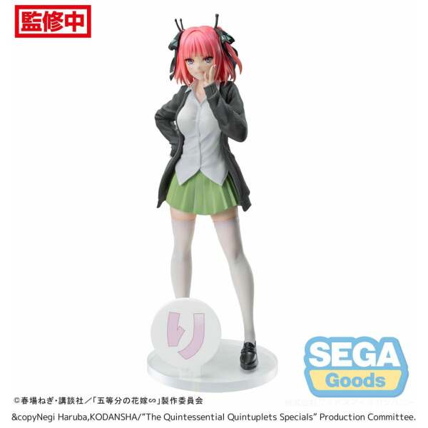 The Quintessential Quintuplets Estatua Luminasta PVC Nino Nakano 20 cm