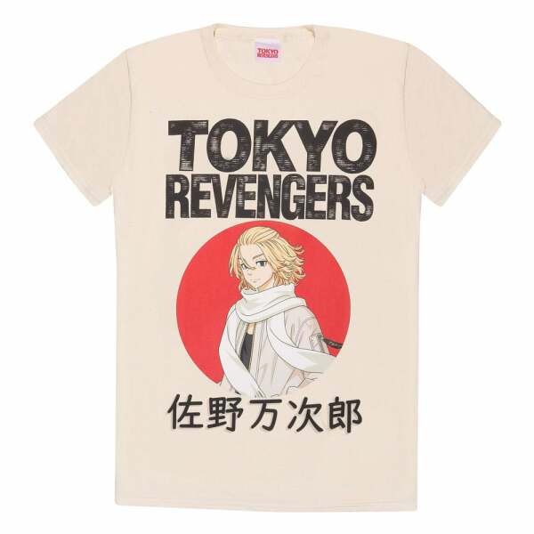 Tokyo Revengers Camiseta Manjiro Sano Red Circle  talla L