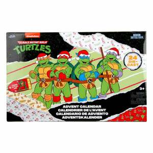 Tortugas Ninja Figuras Nano Metalfigs Diecast Calendario de adviento Holiday 2024