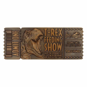 Jurassic Park Réplica 1/1 Feeding Show Ticket