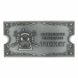 Resident Evil 4 Réplica 1/1 Metal Exclusive Upgrade Ticket