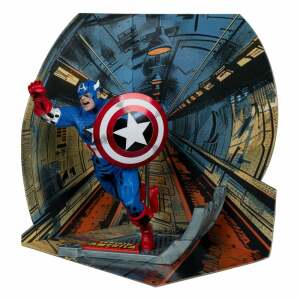 Marvel Collection Estatua PVC 1/10 Captain America (Captain America #100) 12 cm