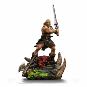 Masters of the Universe Estatua 1/10 Deluxe Art Scale He-Man Unleashed 34 cm