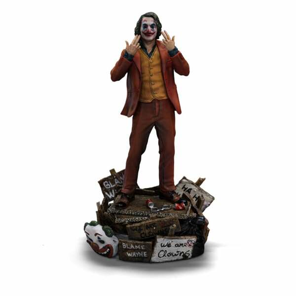 DC Comics Estatua Art Scale Deluxe 1/10 Joker (Arthur Fleck) 19 cm