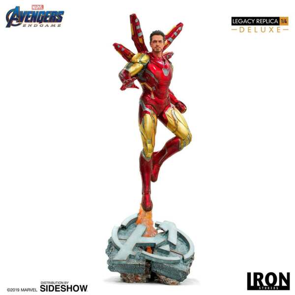 Vengadores: Endgame Estatua Legacy Replica 1/4 Iron Man Mark LXXXV Deluxe Version 84 cm