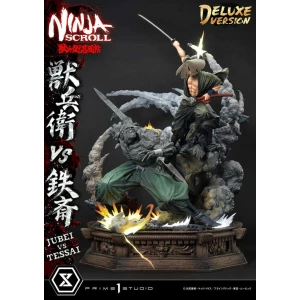 Ninja Scroll Estatua Ultimate Premium Masterline Series 1/4 Jubei Versus Tessai Deluxe Bonus Version 101 cm