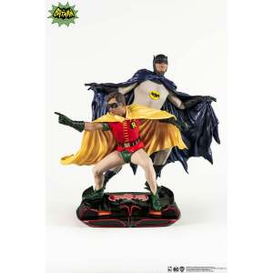 DC Comics Estatua PVC 1/8 Diorama Batman & Robin 1966 23 cm