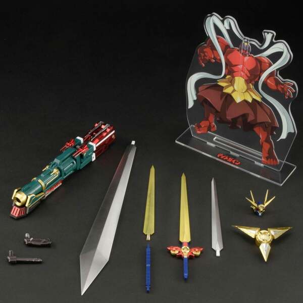 Accesorios Figura Diecast Amakuni Kizin Option Parts Set Great Might Gaine