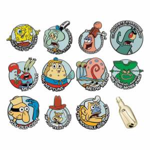 Bob Esponja Chapas Expositor Mystery Pin Badge (12)