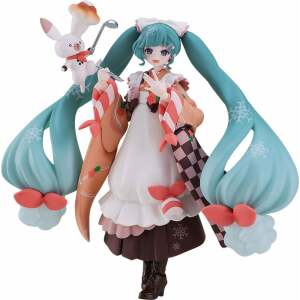 Character Vocal Series 01: Hatsune Miku Figura Figma Snow Miku: Winter Delicacy Ver. 14 cm