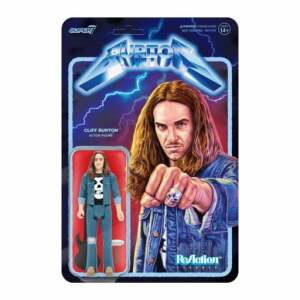 Cliff Burton Figura ReAction Wave 01 Cliff Burton 10 cm